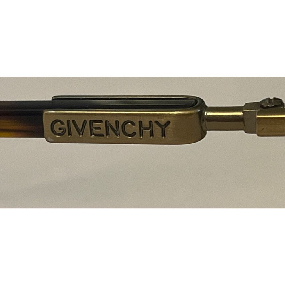 Givenchy Eyeglasses Frame France 1022 002 50-20-135 Bronze Half Rim - Picture 5 of 9